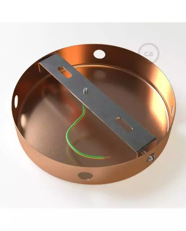 Zylindrischer 4-Seitenloch-Lampenbaldachin Kit aus Metall (Anschlusssystem)