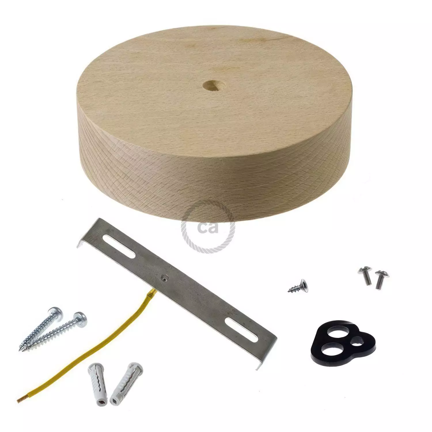 Lampenbaldachin Kit aus Holz