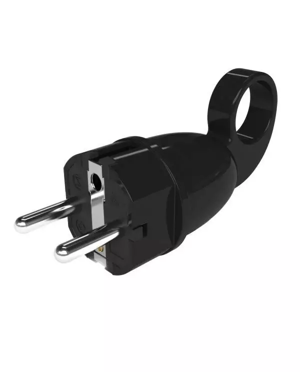 Schuko Komfort Stecker 16A 250V mit Zugring