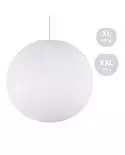 Lampenschirm aus Garn Modell Sfera Light, handgefertigt