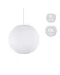 Lampenschirm aus Garn Modell Sfera Light, handgefertigt