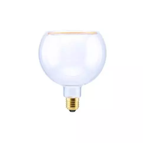 Lampadina LED Globo G125 Trasparente Linea Floating 4.5W 300Lm 2200K Dimmerabile