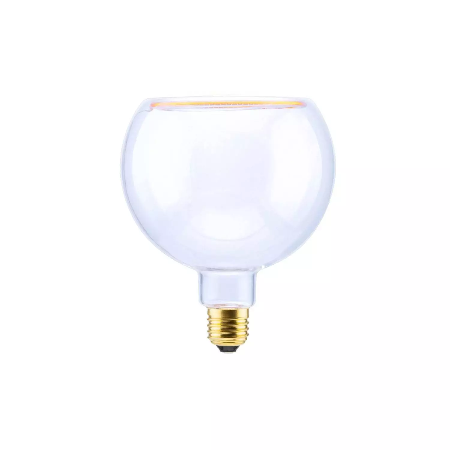 Lampadina LED Globo G125 Trasparente Linea Floating 4.5W 300Lm 2200K Dimmerabile