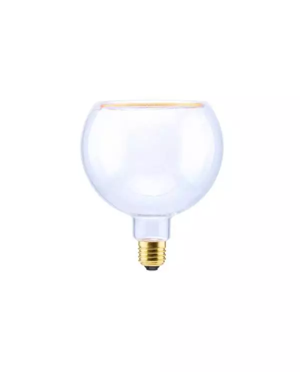 Lampadina LED Globo G125 Trasparente Linea Floating 4.5W 300Lm 2200K Dimmerabile