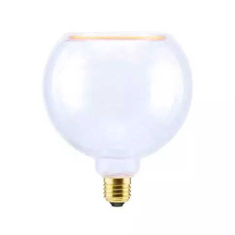 Lampadina LED Globo G150 Trasparente Linea Floating 4.5W 300Lm 2200K Dimmerabile