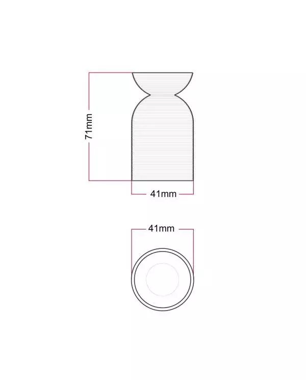 Kit E27 Lampenfassung aus recyceltem Plastik, im 3D Druckverfahren hergestellt