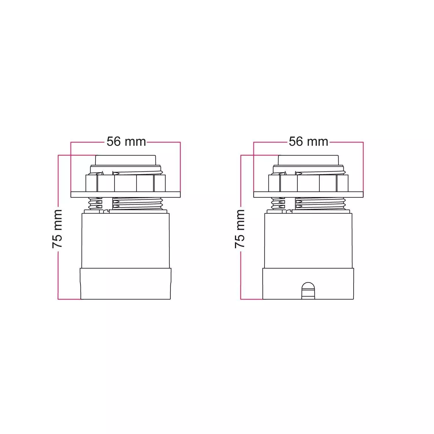 Kit Spostaluce mit E27 Lampenfassung für Lampenschirm