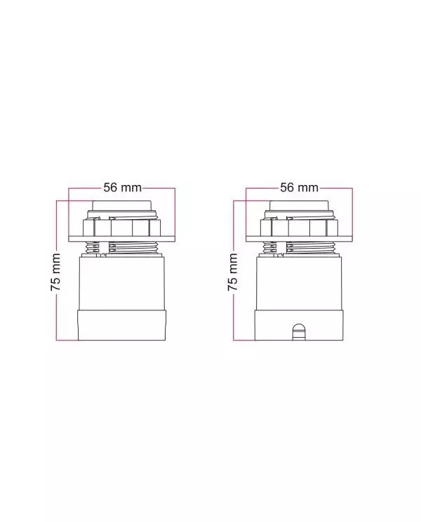 Kit Spostaluce mit E27 Lampenfassung für Lampenschirm