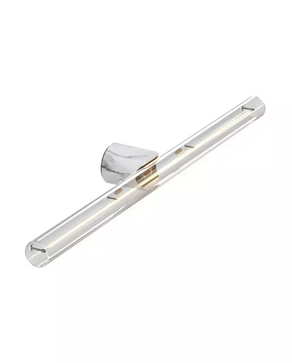 Leuchte esse14 zur Wand- oder Deckenmontage für LED Röhrenlampe S14d - Waterproof IP44