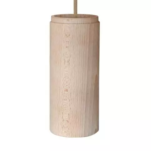 Tub-E27, Holzschirm für Spotlampe mit Doppelring E27-Fassung