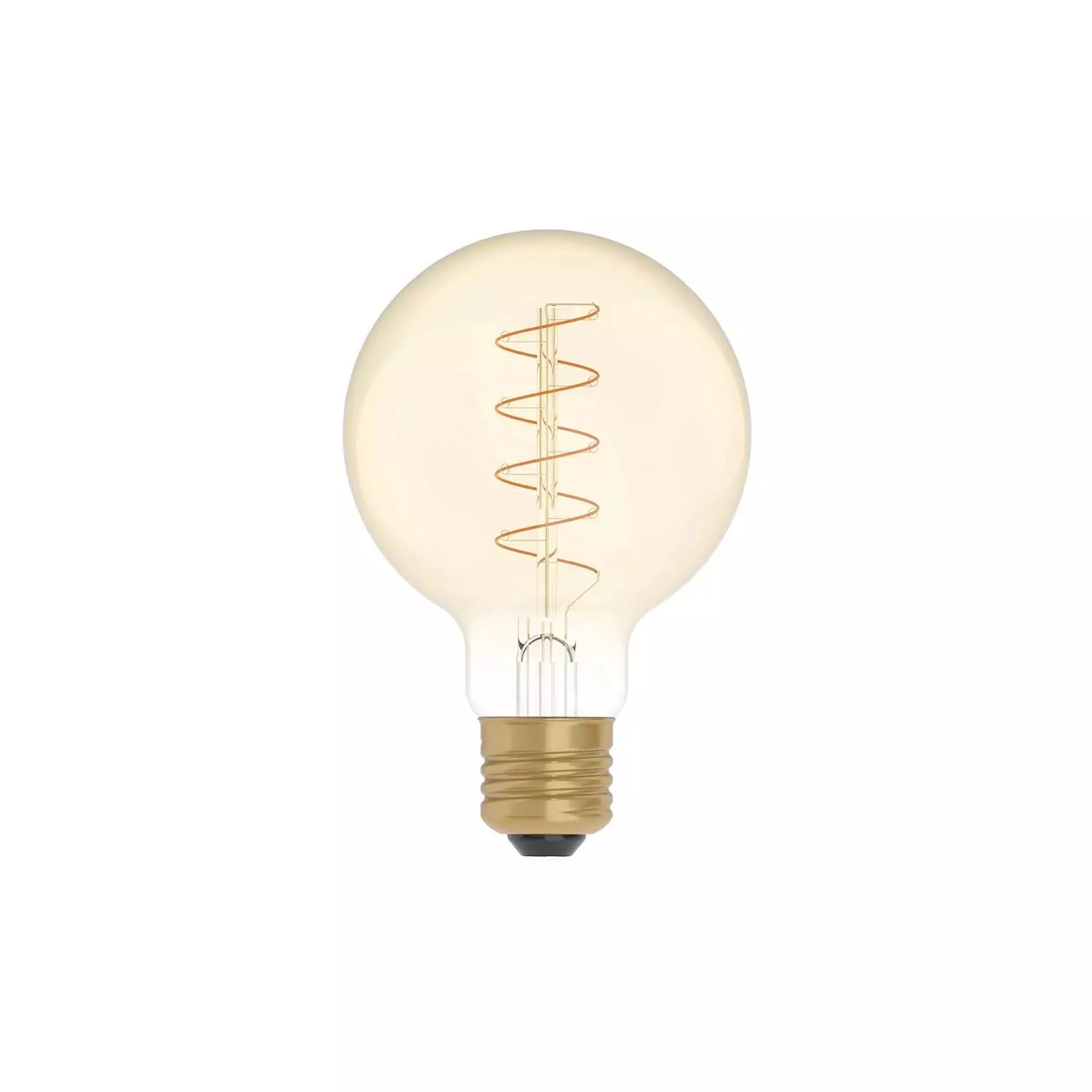 LED Glühbirne Golden Carbon Line Spiral-Filament Globe G80 4W 250Lm E27 1800K Dimmbar - C05