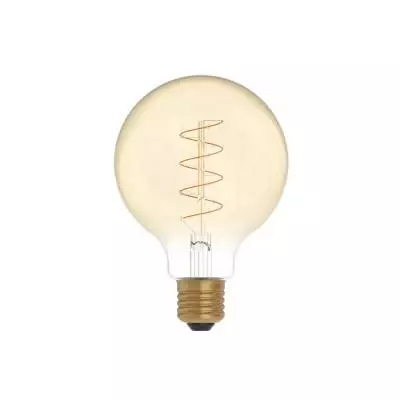 LED Glühbirne Golden Carbon Line Spiral-Filament Globe G95 4W 250Lm E27 1800K Dimmbar - C06