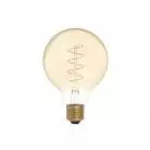 LED Glühbirne Golden Carbon Line Spiral-Filament Globe G95 4W 250Lm E27 1800K Dimmbar - C06