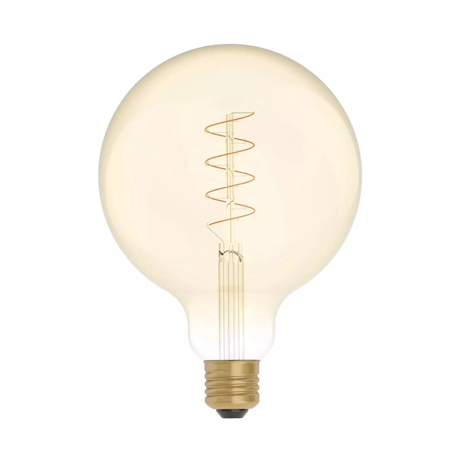 LED Glühbirne Golden Carbon Line Spiral-Filament Globe G125 4W 250Lm E27 1800K Dimmbar - C07