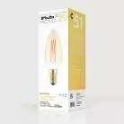 LED Glühbirne Golden Carbon Line Cage Filament Candle C35 3,5W 300Lm E14 2700K Dimmbar - C51