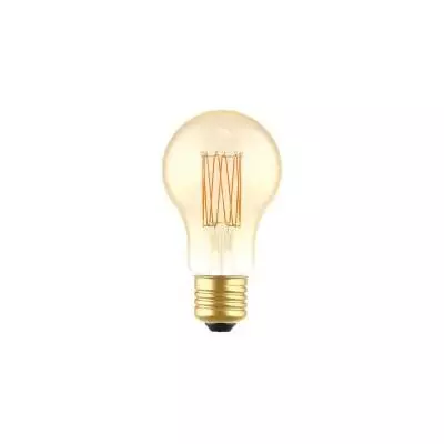 LED Glühbirne Golden Carbon Line Cage Filament Tropfenform A60 7W 640Lm E27 2700K Dimmbar - C53