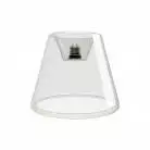 LED Glühbirne Ghost Line Recessed Cone, transparent 6W 500Lm E27 2200K dimmbar - G01