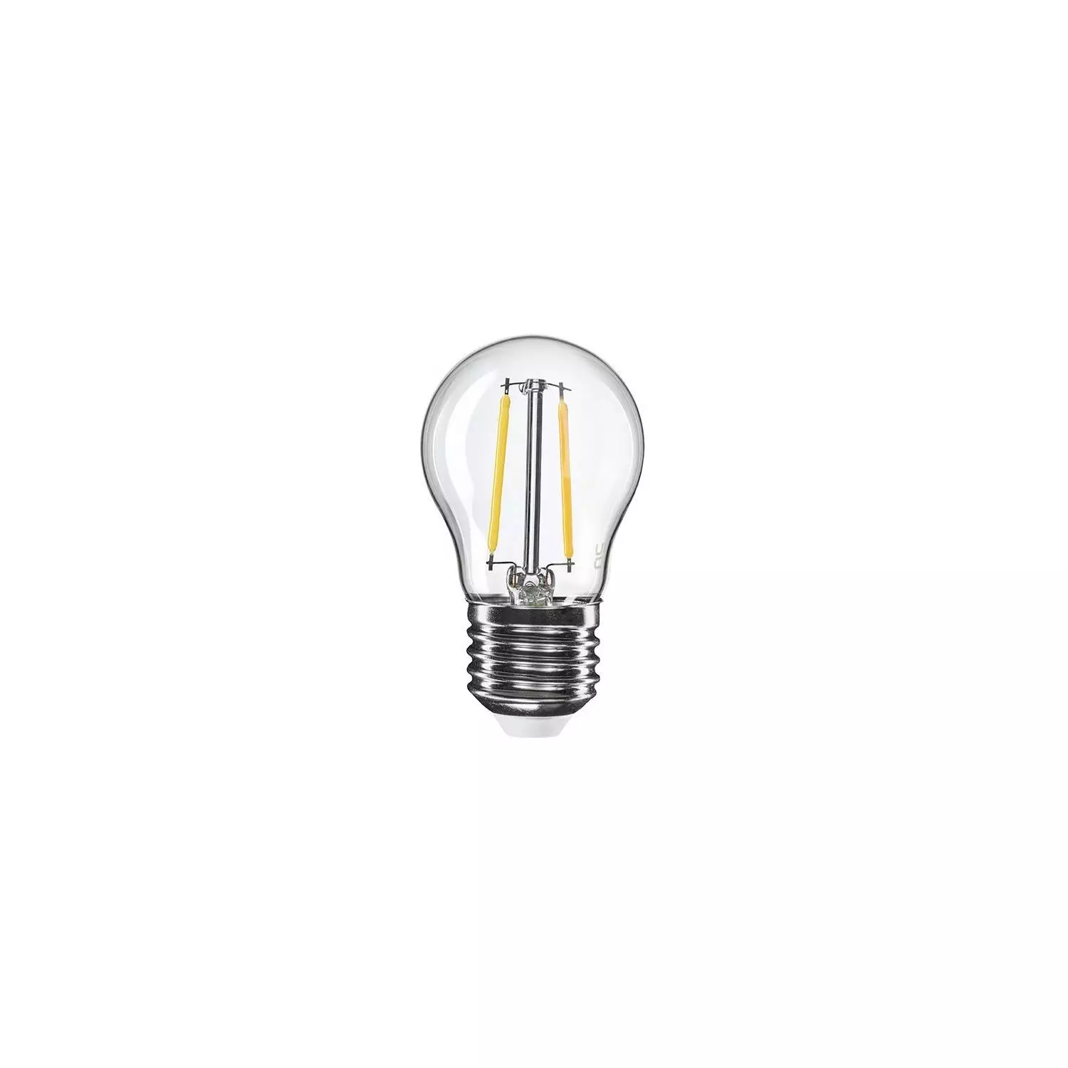 LED-Glühbirne Transparent G45 2W 136Lm E27 2700K - E08