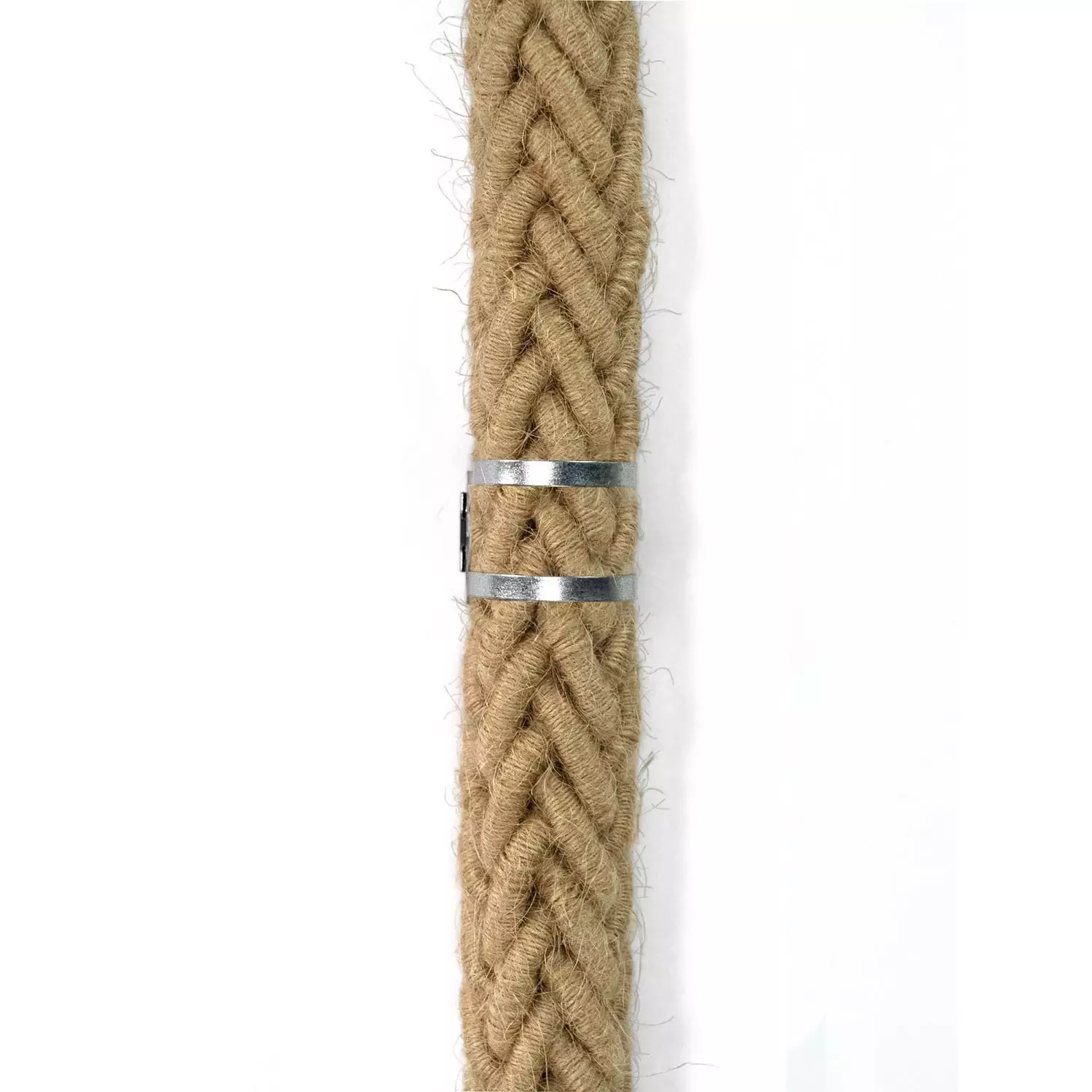 SnakeBis Tauseil - Plug-in Leuchte mit geflochtenem Jute-Tauseil