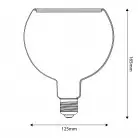 LED-Glühbirne Ghost Line G125 CRI 90 4,5W 300Lm E27 2200K Dimmbar - G05