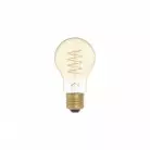 LED Glühbirne Golden Carbon Line Spiral-Filament Tropfenform A60 4W 250Lm E27 1800K Dimmbar - C03