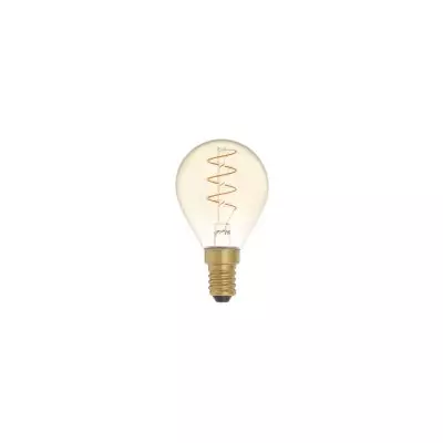 LED Glühbirne Golden Carbon Line Spiral-Filament Mini Globe G45 2,2W 136Lm E14 1800K Dimmbar - C02